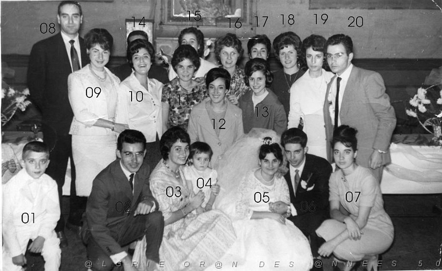 MARIAGE ORAN 1960 CLIN D OEIL AUX PERFOS DE LA CAISOBATRO.JPG